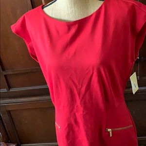 Michael Kors Dress with gold zipper up the back